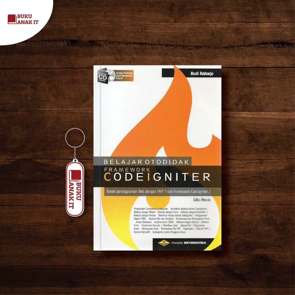 Jual BUKU BELAJAR OTODIDAK FRAMEWORK CODEIGNITER EDISI REVISI BONUS CD ...