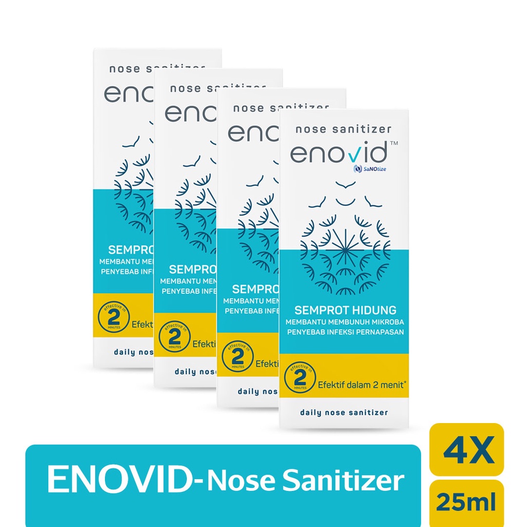 Jual ENOVID Family Pack Nose Sanitizer (4x25ml) | Shopee Indonesia