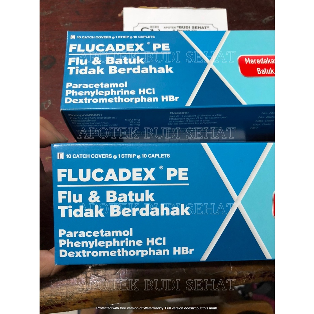 Jual Flucadex PE Obat Flu Obat Batuk Kering Batuk Tidak Berdahak Obat