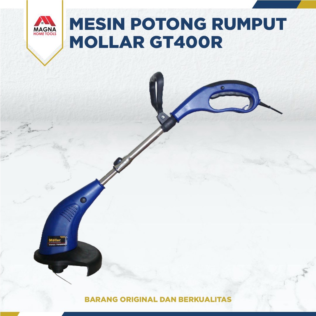 Jual Mesin Potong Rumput Listrik | Grass Trimmer Mollar GT400R | Shopee ...