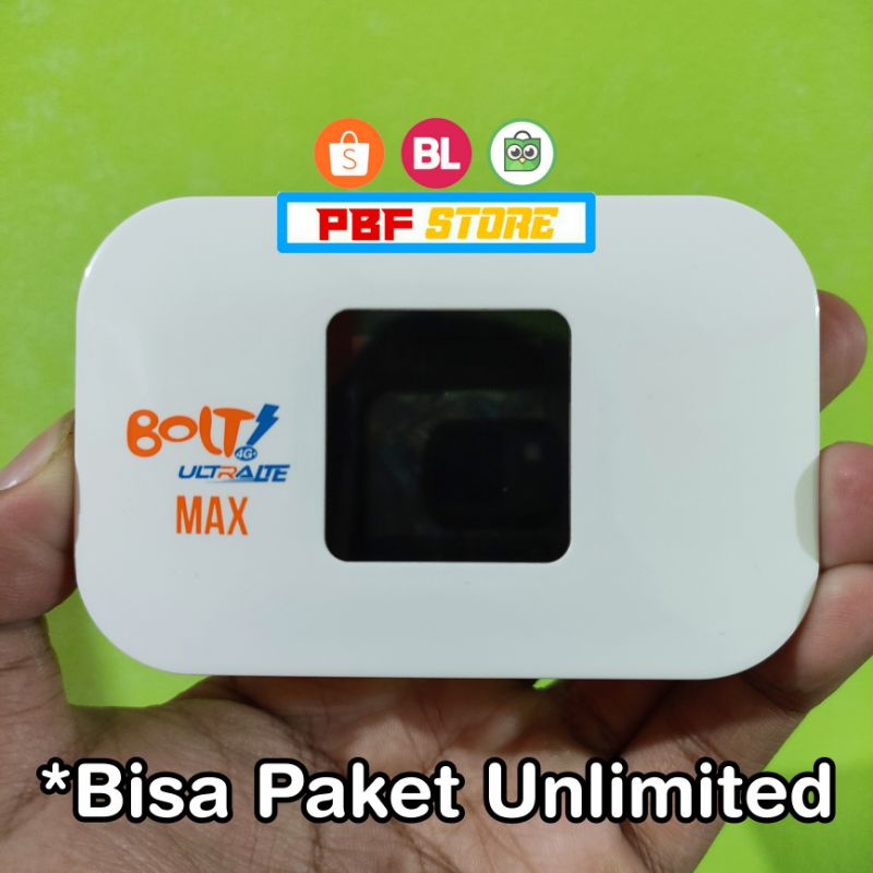 Modem Mifi Wifi Bolt Aquila Max 3000 mAh Unlock 4G Bekas Normal