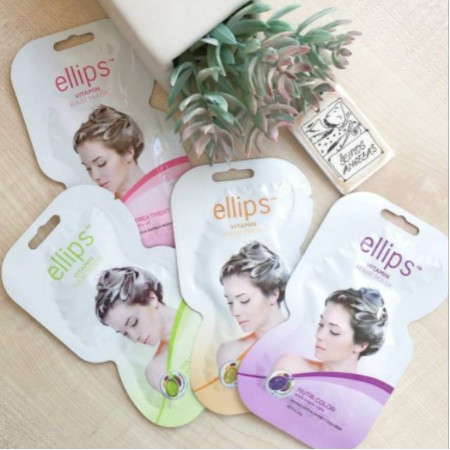 Jual Ellips Vitamin Hair Mask 20 gr Sachet | Masker Rambut | Shopee ...