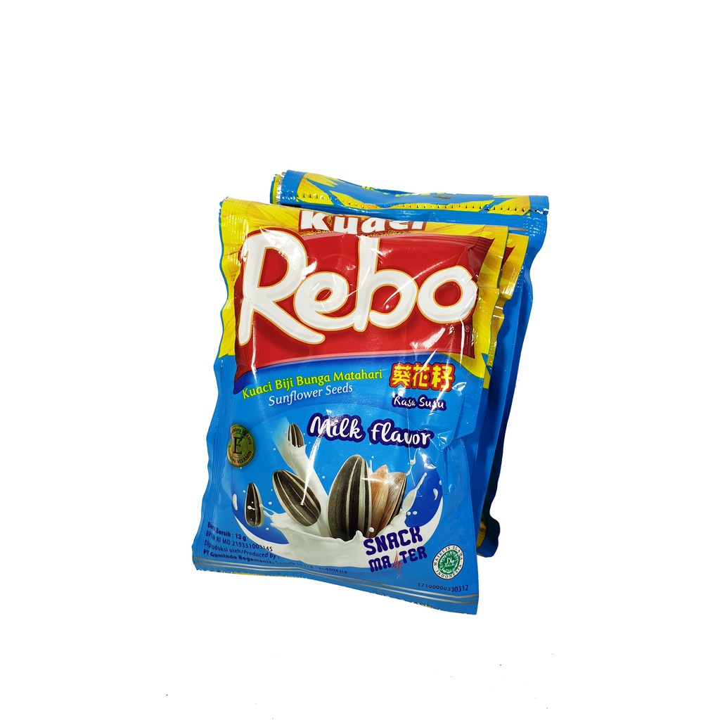 Jual Kuaci Rebo Renceng - Netto 10 bks x 13 gr | Shopee Indonesia