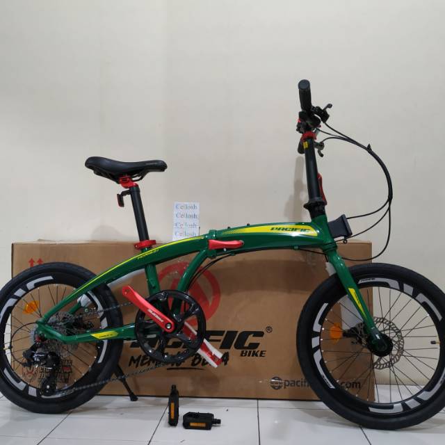 Jual Sepeda Lipat 20 Inch Pacific Noris 2.1 Folding Bike | Shopee Indonesia