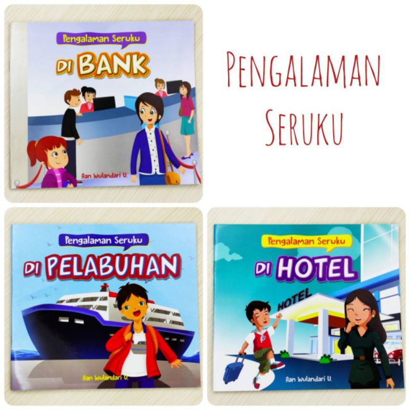 Jual Set Pengalaman Seruku Di Bank Di Hotel Di Pelabuhan Shopee