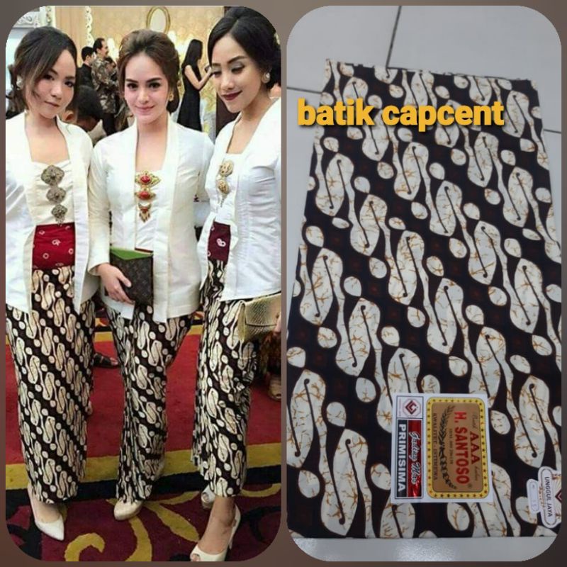 Jual kain Batik capcent(ukuran 2,20 m) harga perpotong | Shopee Indonesia