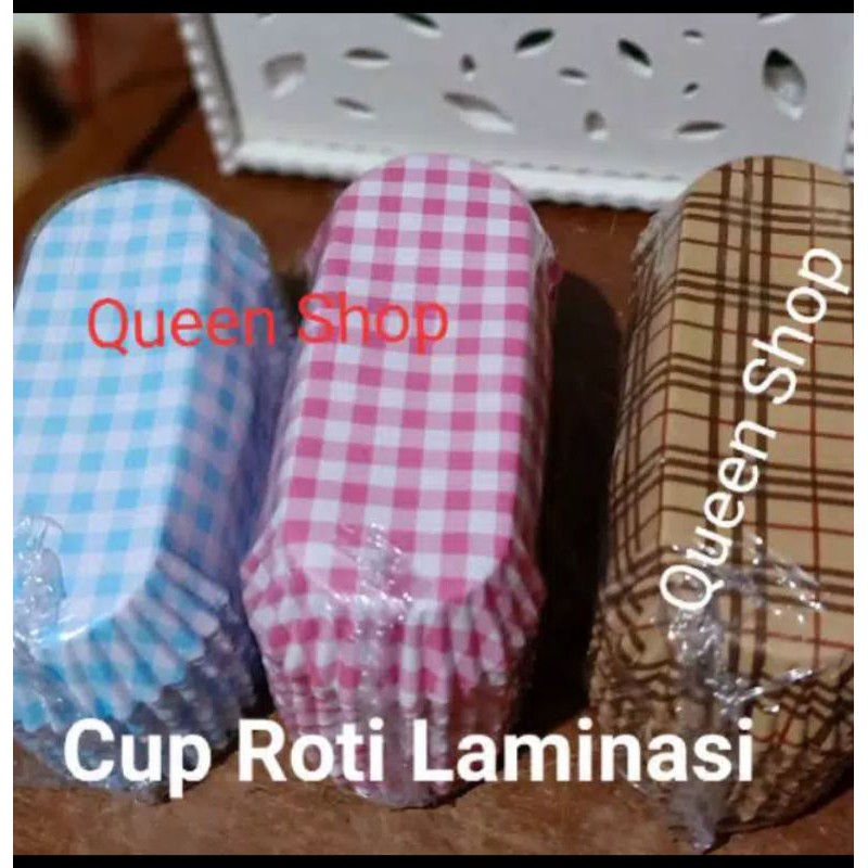 Jual Cup Roti Laminasi Oval 100 pcs | Shopee Indonesia