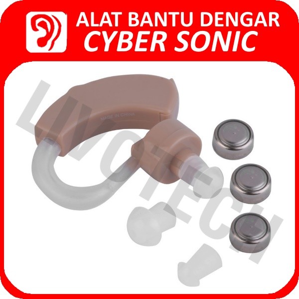 Jual Alat Bantu Dengar Termurah CYBERSONIC Cantel Hearing Aid Cantol ...