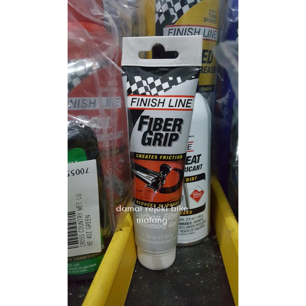 Jual Finish Line Fiber Grip untuk pemasangan komponen carbon | Shopee ...