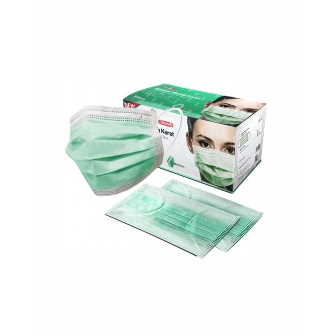 Jual ONEMED MASKER BEDAH KARET 45-lantanashop Ayo Beli | Shopee Indonesia