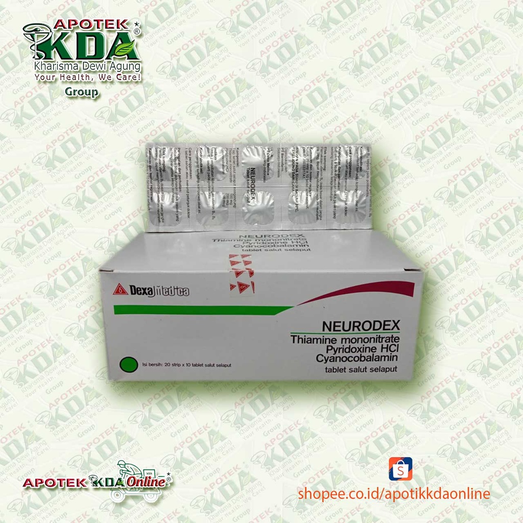 Jual NEURODEX 10 TABLET | Shopee Indonesia