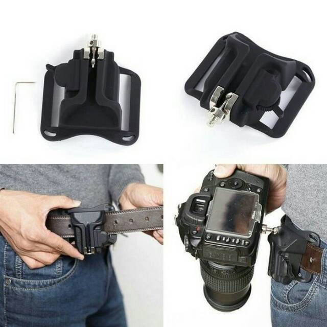 Jual Camera Quick Release Belt Clip Button Waist Buckle Holster