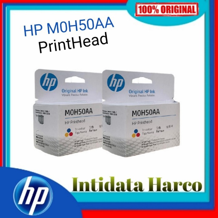 Jual CARTRIDGE PRINTHEAD HP M0H50AA MOH50AA COLOR ( GT 52 ) ORIGINAL ...