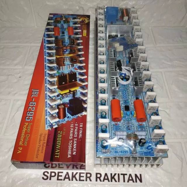 Jual Kit Driver Power Amplifier JBL6295 + Heatsink Shopee Indonesia