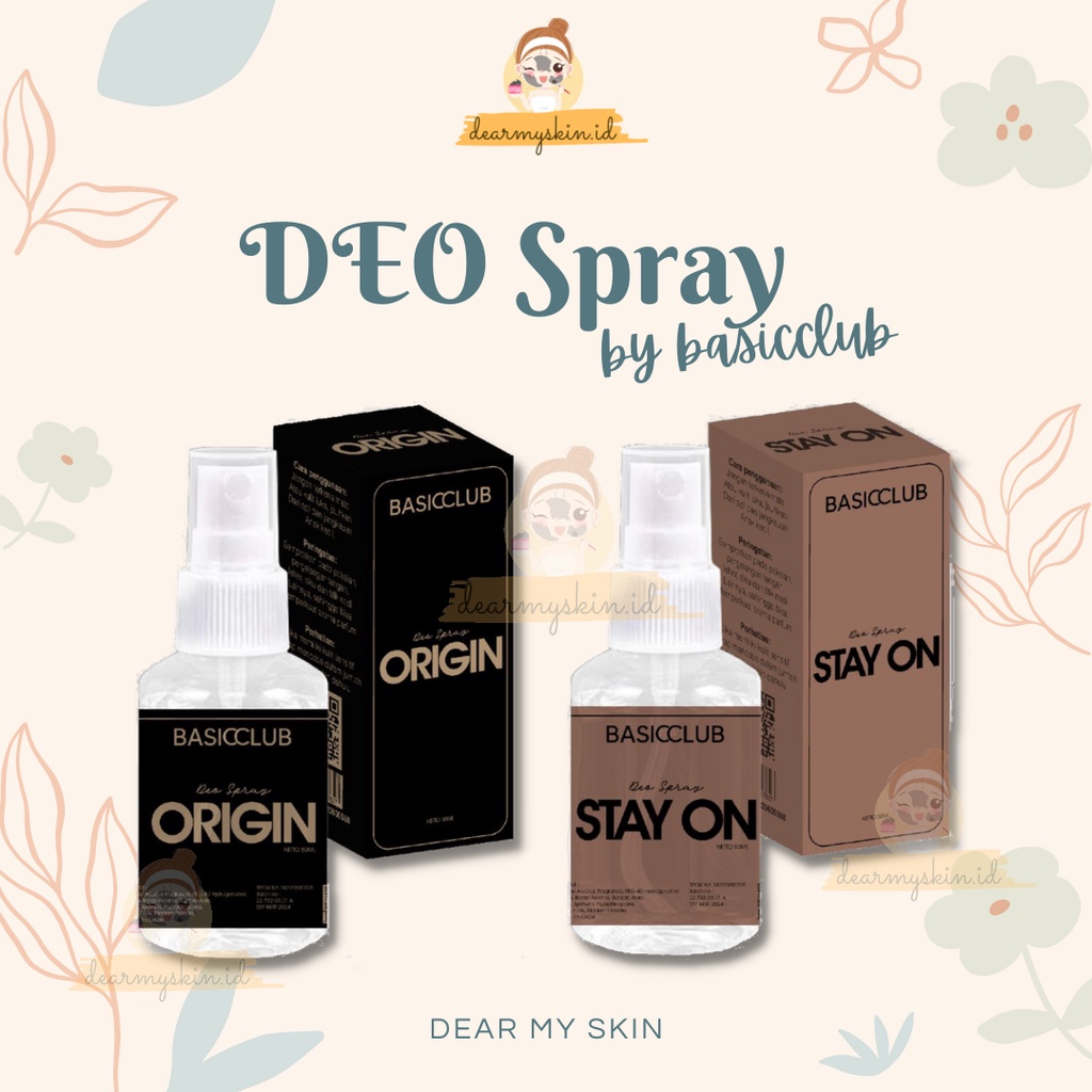 Jual DEO SPRAY BPOM 50 ML Deodoran wangi / Deodoran ampuh