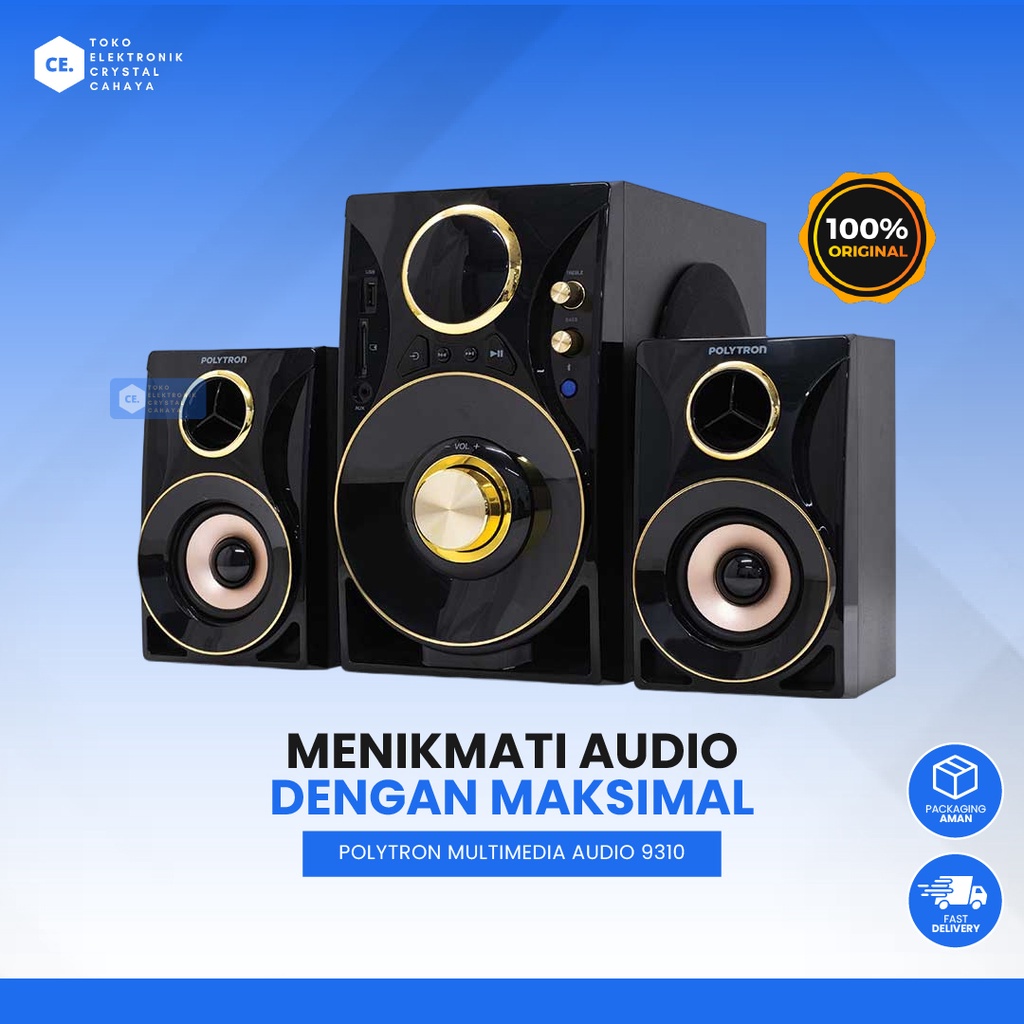 Jual Speaker Audio Multimedia Polytron Pma 9310 Pengeras Suara