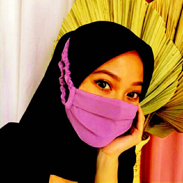 Jual Masker Hijab Masker Kain Lapis Shopee Indonesia