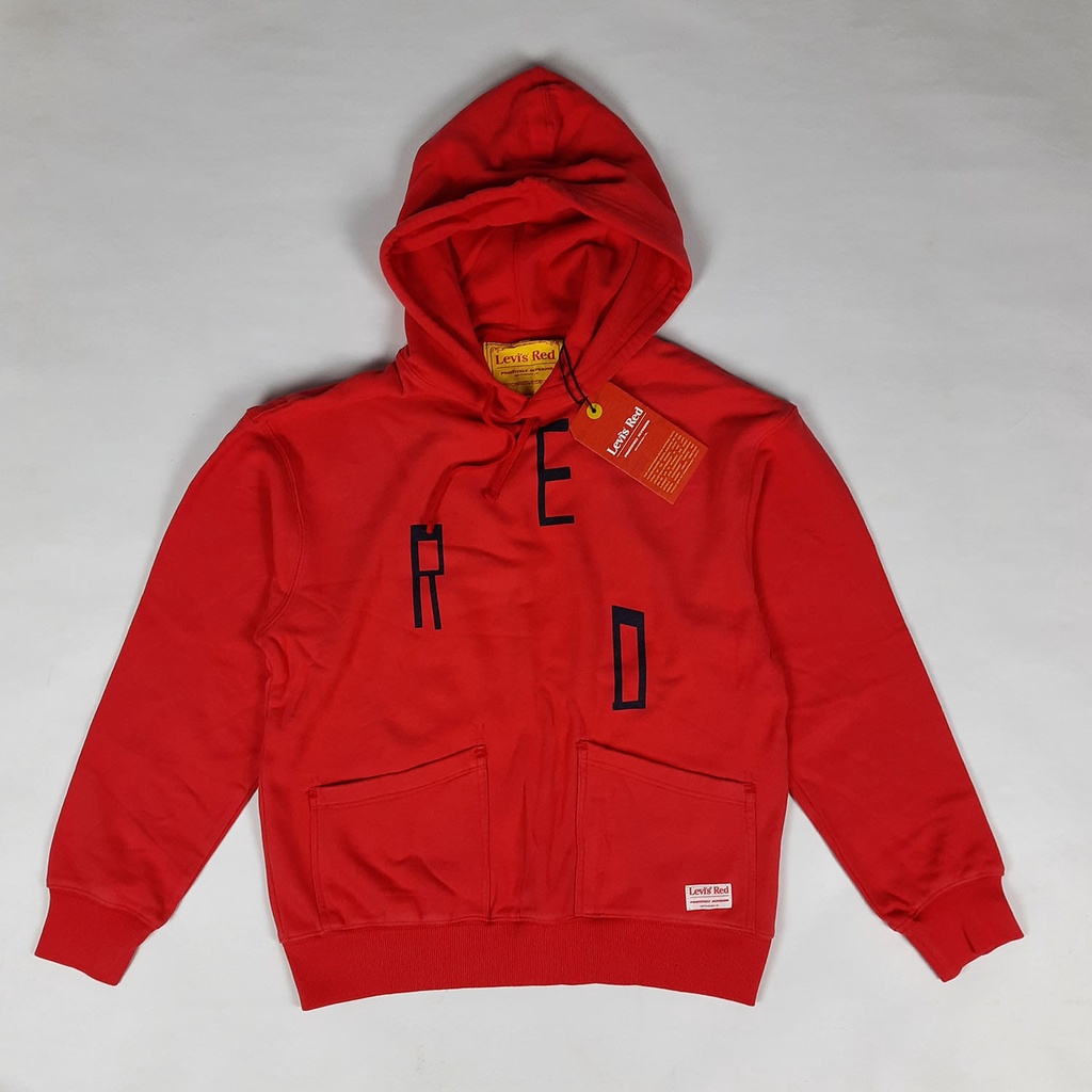 Levi's red hoodie best sale