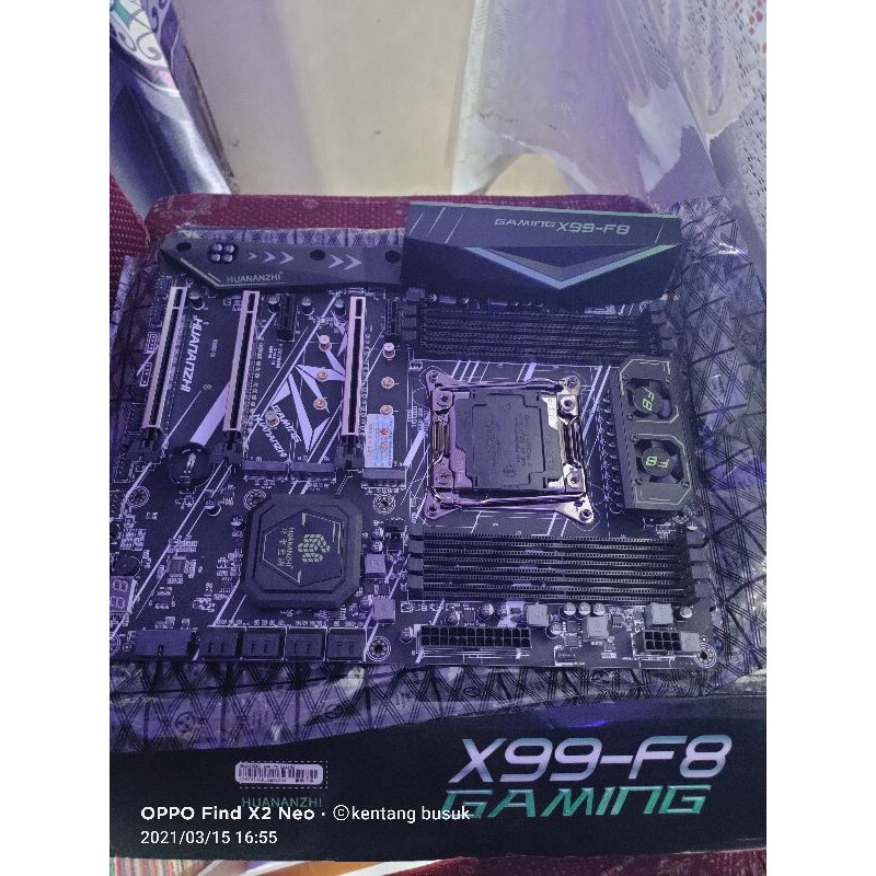 Jual Motherboard Huananzhi x99-f8 gaming intel ddr4 | Shopee Indonesia