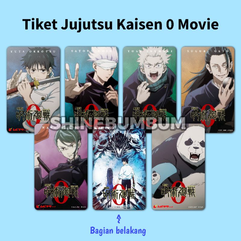 Jual Postcard, Student Card, Totebag, Poster Anime Jujutsu Kaisen 0 ...