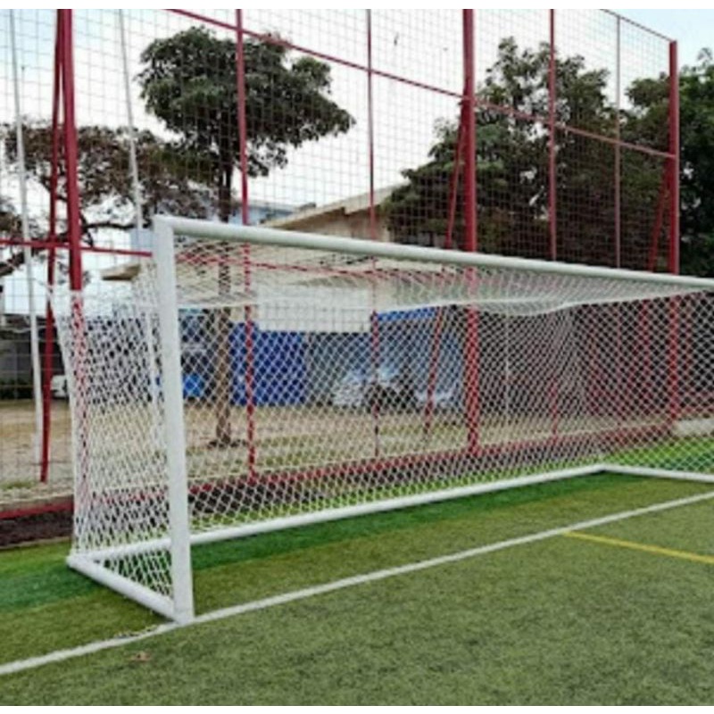 Jual jaring gawang sepak bola besar / internasional | Shopee Indonesia