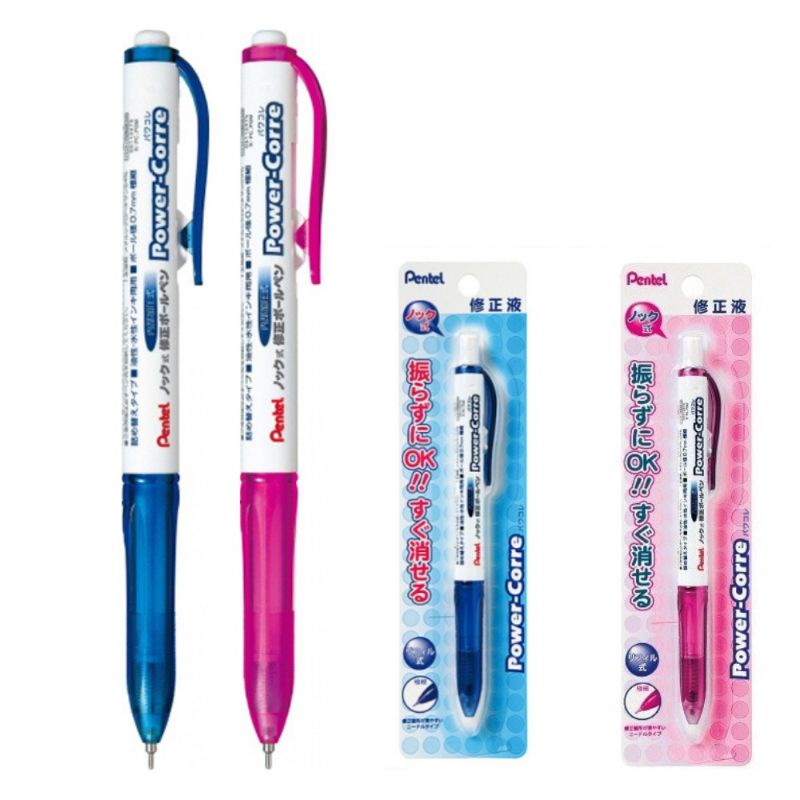 Pentel Power-Corre Correction Pen - 0.7 mm - Blue Body