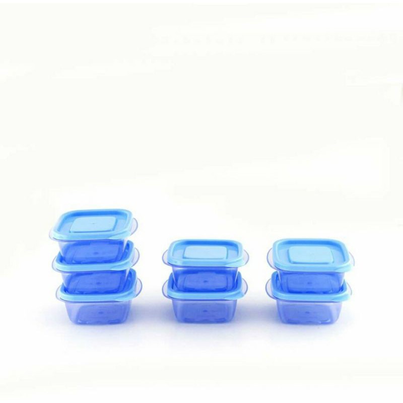 Jual Food Container Blue 22 pcs Shopee Indonesia