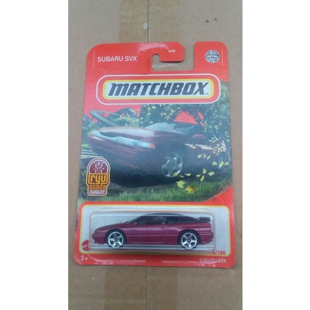 Matchbox Subaru SVX – MBX 88/100 Kurzkarte – Ryu Asada Superfast Lesney, Mattel 2021