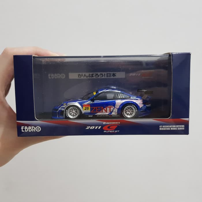 Jual diecast 1/43 ebbro zent porsche rsr super gt | Shopee Indonesia