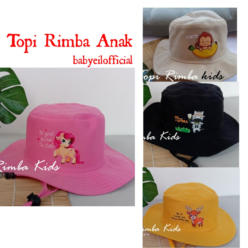 Jual Topi Rimba anak | Shopee Indonesia