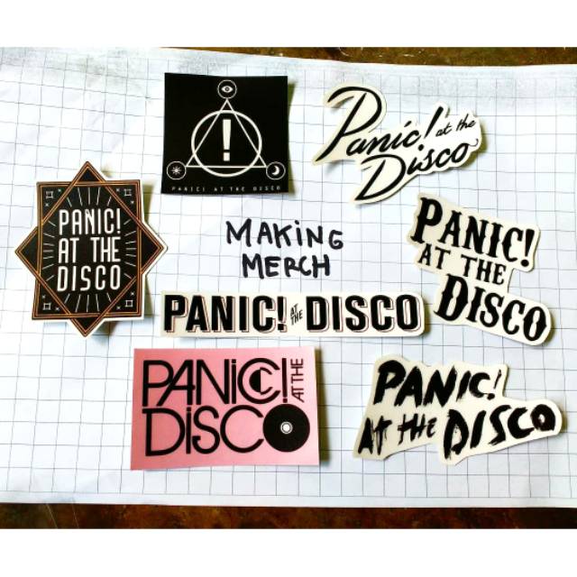 Jual Stiker Panic At The Disco | Shopee Indonesia