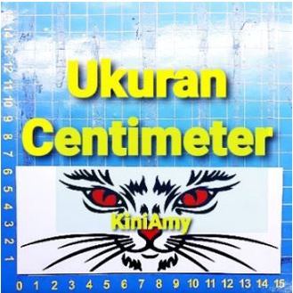Jual Detail produk dari Cutting Sticker Mata Kucing Dan Mata Elang 1 ...