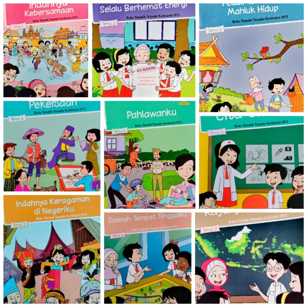 Jual BUKU TEMATIK SD KELAS 4 TEMA 1 2 3 4 5 6 7 8 9 BUKU TEMATIK ...