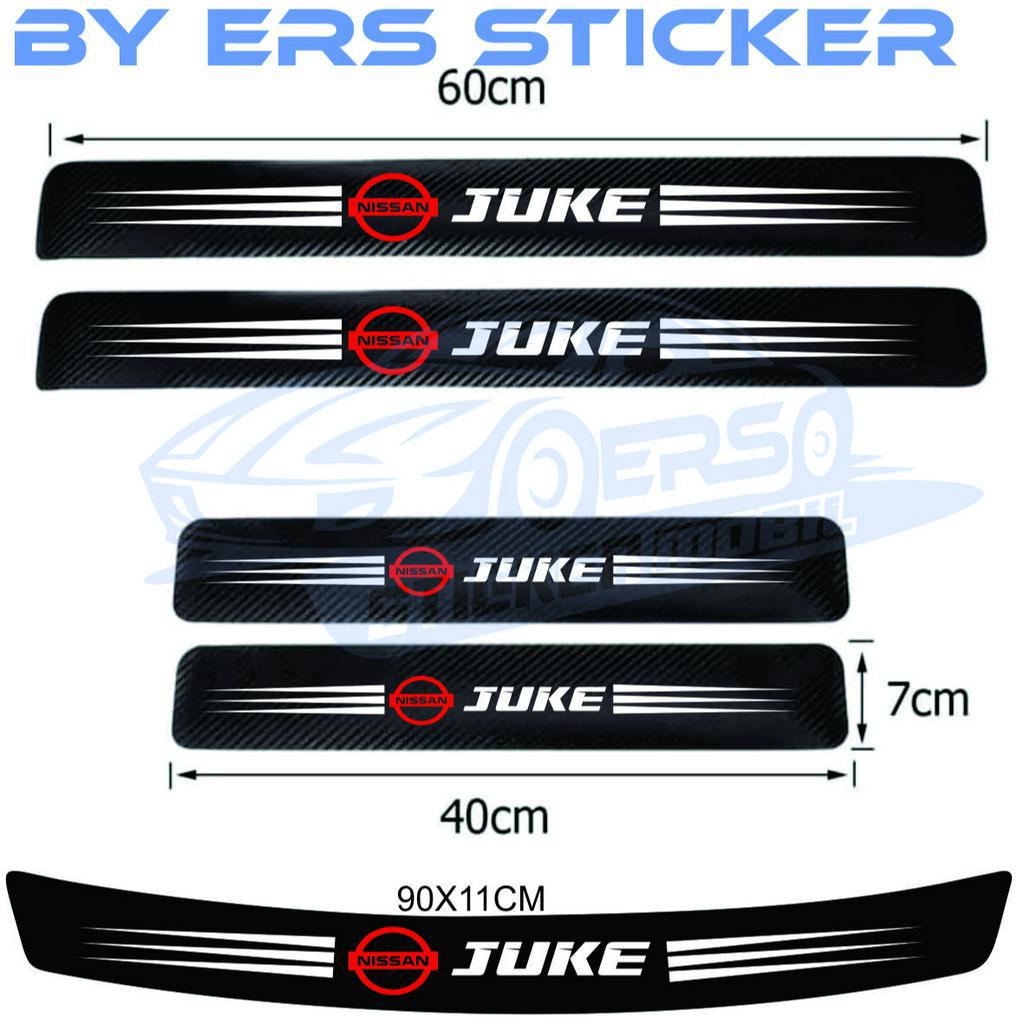 Jual STIKER KARBON 3D SILL PLAT STICKER PIJAKAN PINTU MOBIL NISSAN JUKE ...