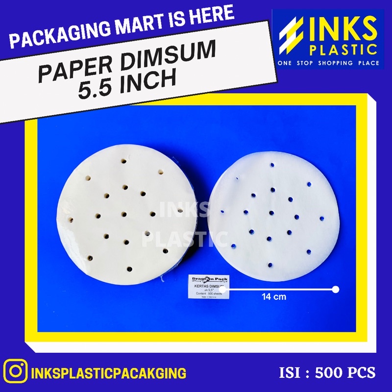 Jual Paper dimsum 5,5 inch ( isi 500 ) | Shopee Indonesia