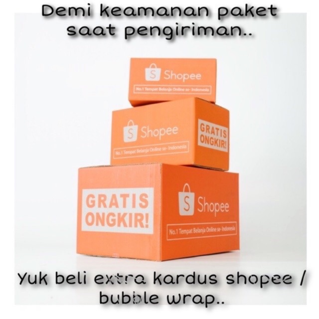 Jual Extra Kardus Box Shopee And Bubble Wrap Dus Karton Tambahan