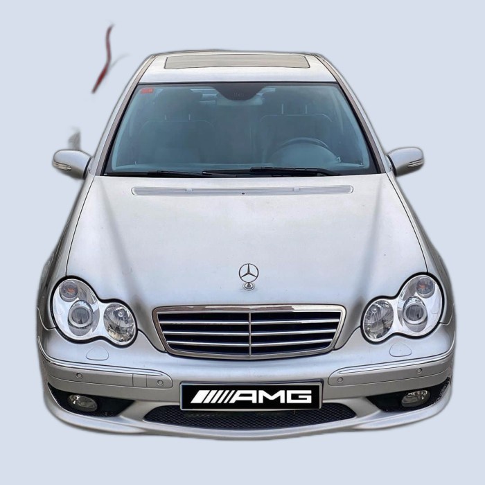 Jual bodykit mercy w203 AMG 2000-2007 tope pengirimanya murah BODIKIT ...