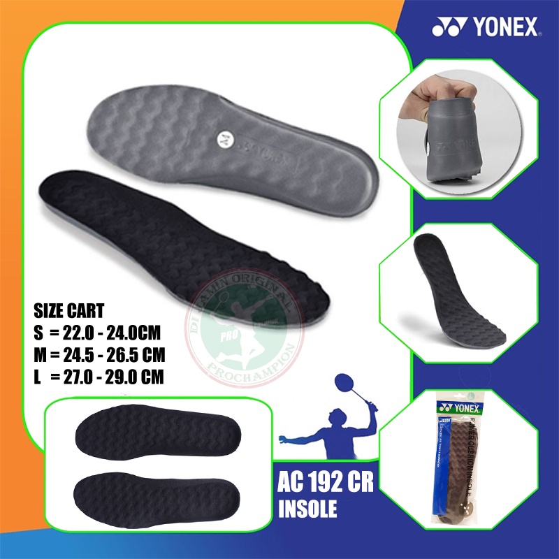 Jual Yonex Ac 192 Cr / Ac192Cr Power Cushion Insole Sepatu Original ...