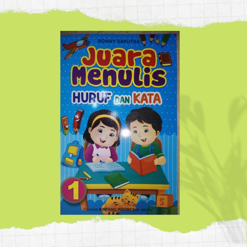 Jual Buku Belajar Menulis Huruf Dan Kata Juara Menulis Huruf Dan Kata Jilid 1 Shopee Indonesia