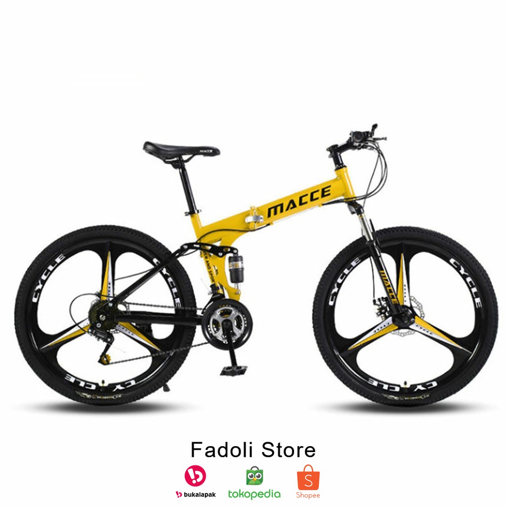 Jual SEPEDA LIPAT MTB (LAND ROVER/MERCEDES BENS/MACCE) | Shopee Indonesia