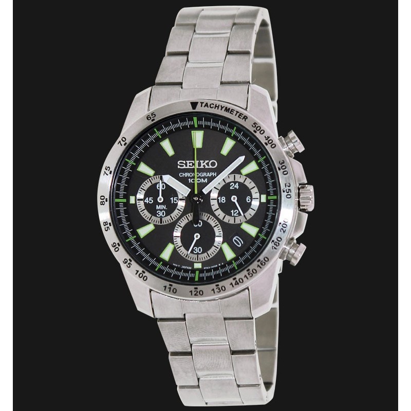 Jam Tangan Pria SSB027 Seiko Chronograph SSB027