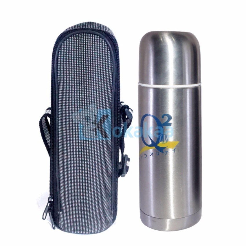 Jual Termos Stainless Q2 Vacuum Flask Q2 6035 Termos Air Panas/Dingin 350Ml Shopee Indonesia