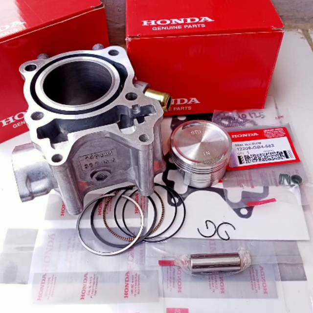 Jual Blok Seher K59 komplit isi piston kit Honda Vario 150 Esp LED/PCX