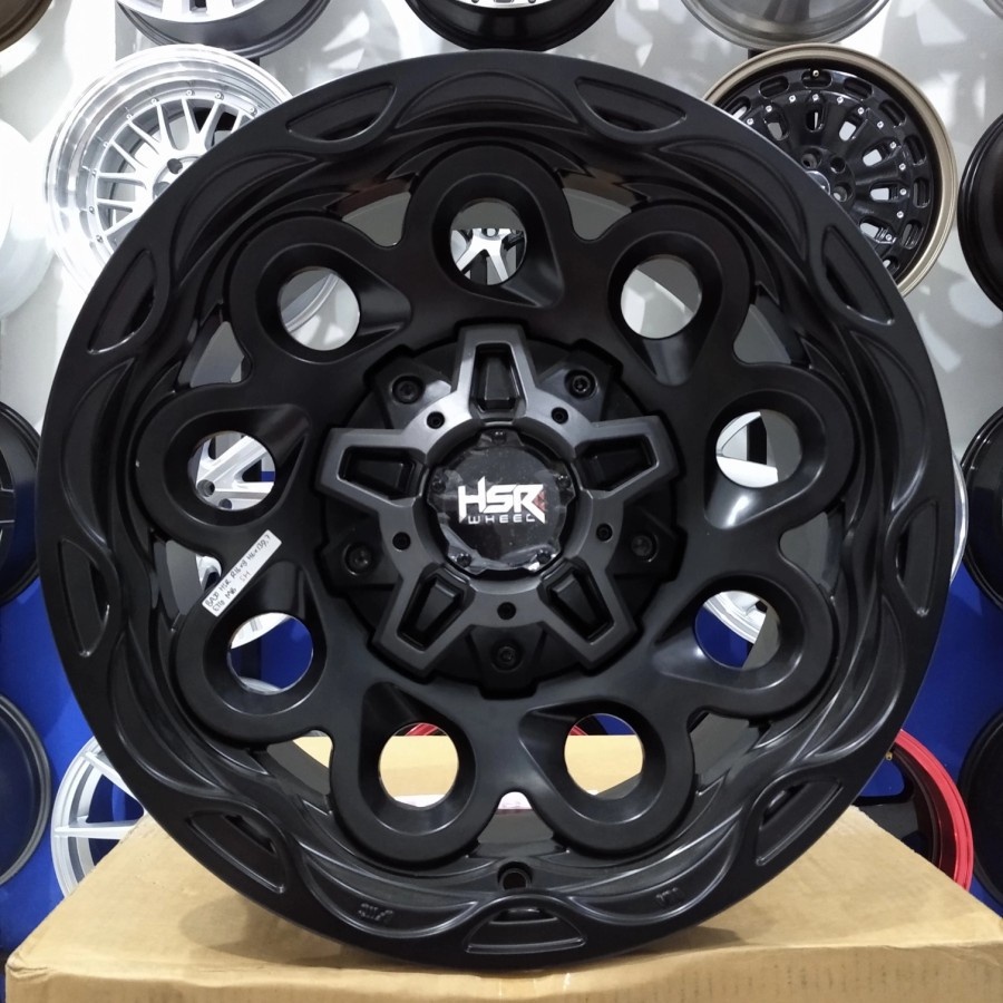 Jual Velg Offroad Hsr Bajo Ring Warna Black Mobil Blazer Triton Hilux Hardtop Pelek Offroad