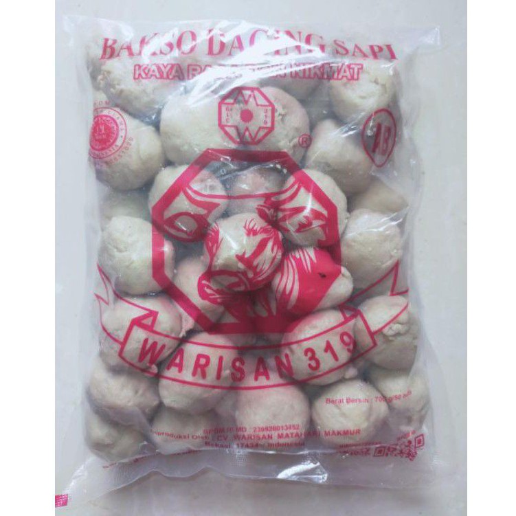 Jual Bakso Warisan Ab Isi 50 Shopee Indonesia