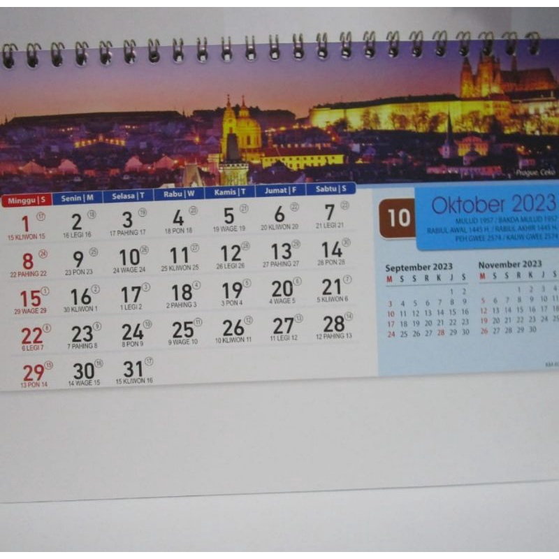 Jual Kalender Meja Kerja / Belajar Tahun 2023 - Calendar Kantor Sekolah