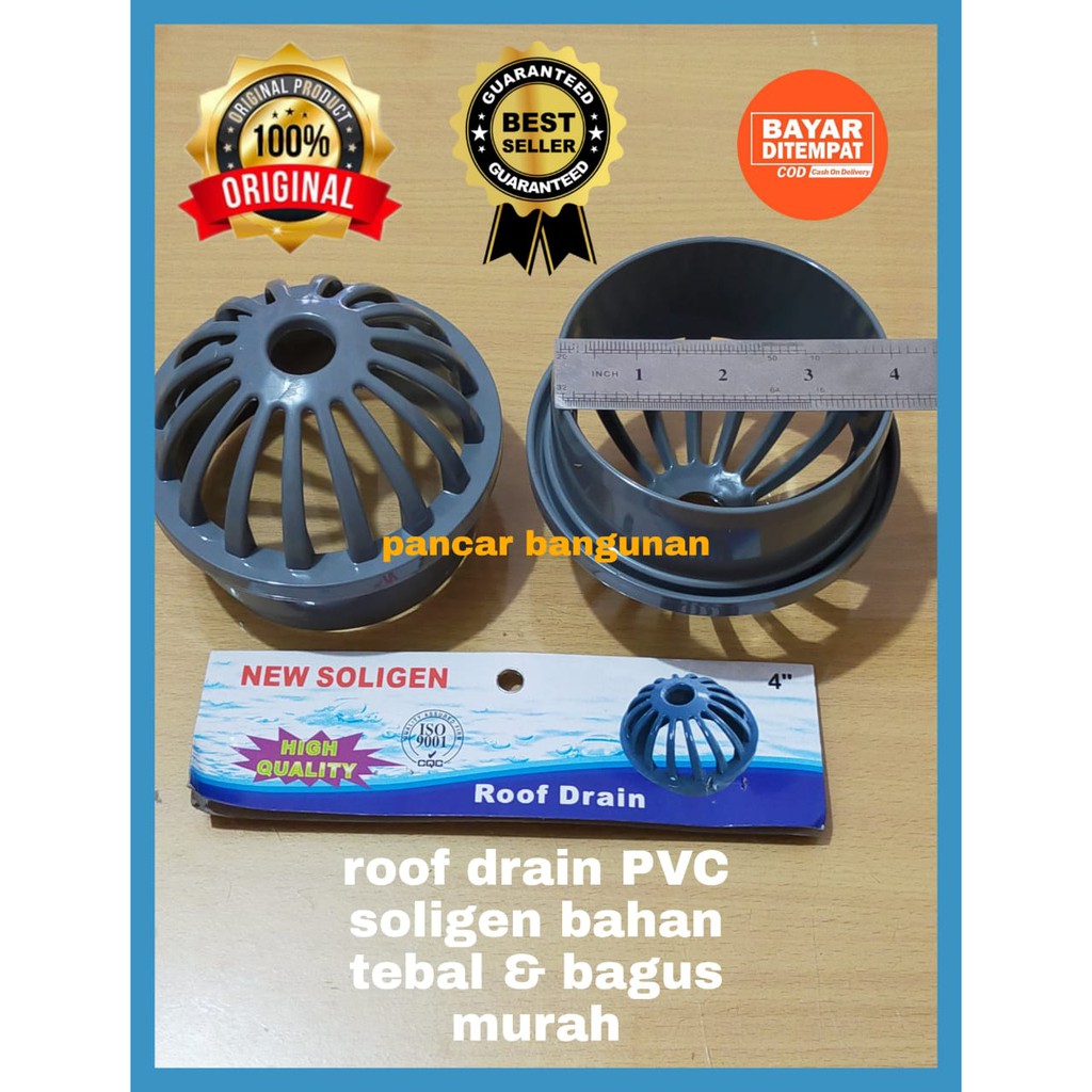 Jual ROOF DRAIN PVC SOLIGEN 4 INCH - SARINGAN TALANG SOLIGEN 4 INCH ...