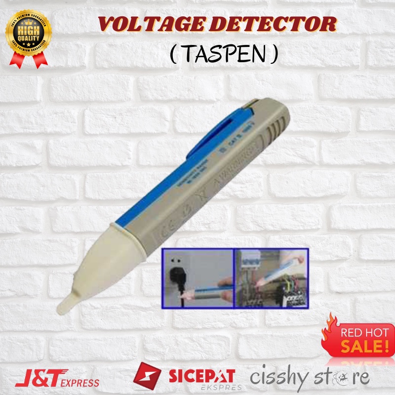 Jual VOLTAGE DETECTOR ( TASPEN bunyi AC Electric / Taffware VD02
