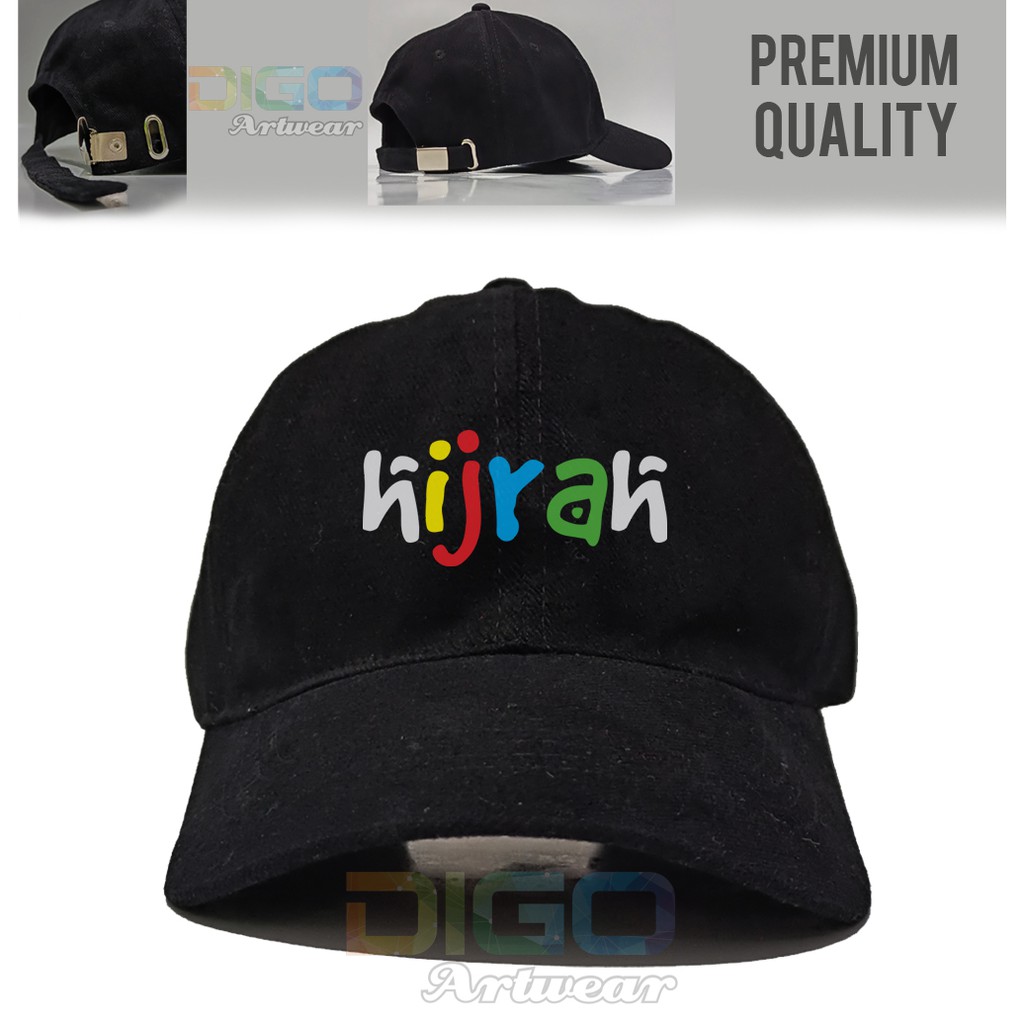 Jual [ COD ] Topi Dakwah Islami Hijrah Baseball Caps Premium Cap Raffel ...