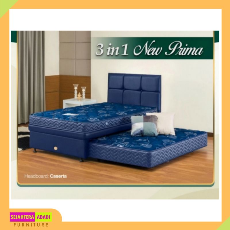 Jual guhdo springbed 3in1 twin bed sorong new prima standard set ...